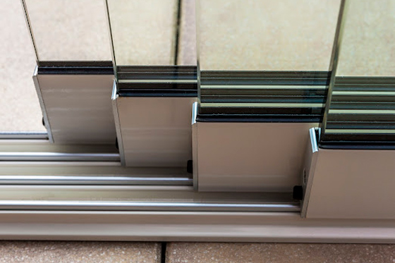 Deponti Fiano glass sliding doors